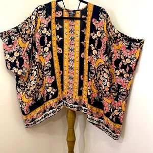 Kimono Bathing Suit Cover Blouse Top